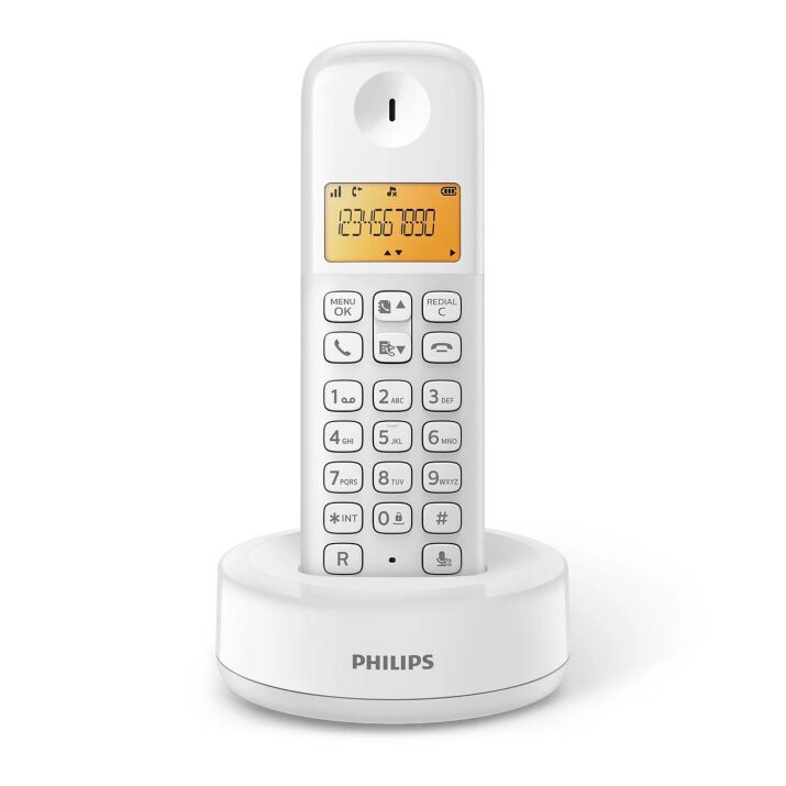 Philips D1301W/TR Telsiz Telefon - 1