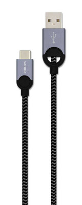 Philips DLC2628S/97 USB C - Örme Şarj & Data Kablo - Thumbnail