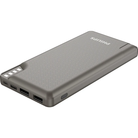 Philips DLP2010NV/97 10000 Mah Gümüş Powerbank - Thumbnail