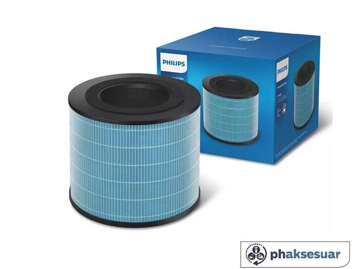 Vhbw Luchtfilter Vervanging Voor Philips FYM220/30 Voor Luchtreiniger Combinatiefilter Actieve Kool Roetfilter