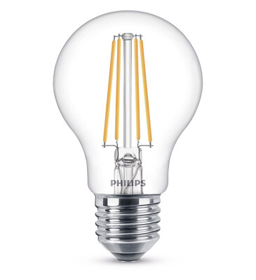 Philips LED Classic 60W A60 E27 2700K Sarı Işık Dim Edilmez LED Filament Ampul - Thumbnail