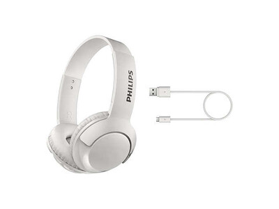 Philips SHB3075WT/00 BASS+ Mikrofonlu Bluetooth Kulaklık - Thumbnail