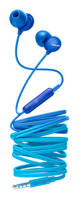 Upbeat SHE2405BL/00 Kulakiçi Mikrofonlu Kulaklık Mavi - Philips