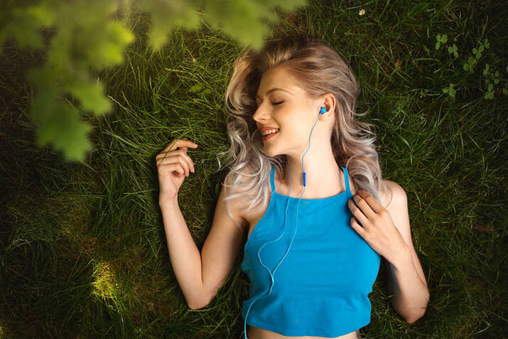 Upbeat SHE2405BL/00 Kulakiçi Mikrofonlu Kulaklık Mavi - 4
