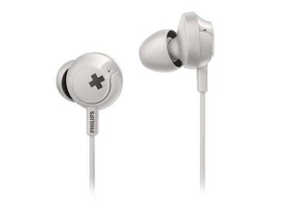 Philips - Philips SHE4305WT/00 BASS+ Mikrofonlu kulaklık