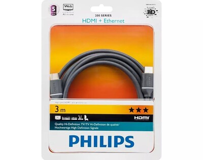Philips SWV4433S/10 3m 4K HDMI Kablo - Thumbnail