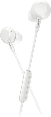 Philips TAE4105WT/00 Pure Bass Kablolu Mikrofonlu Kulak Içi Kulaklık Beyaz - Thumbnail