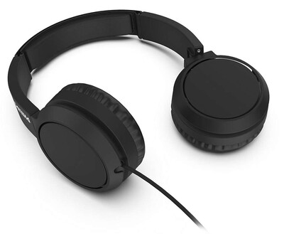 Philips - Philips TAH4105BK/00 Kablolu Kulak Üstü Kulaklık Siyah