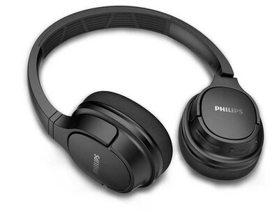 Philips TASH402BK/00 Actionfit Kablosuz Kafa Bantlı Bluetooth Kulaklık Siyah - Thumbnail