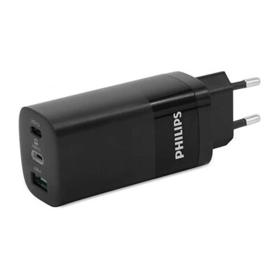 Philips - Philips Wall charger DLP2681/12 Power Delivery 3 USB charging ports